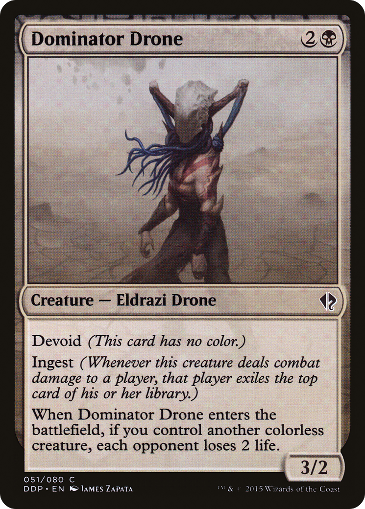 {C} Dominator Drone [Duel Decks: Zendikar vs. Eldrazi][DDP 051]