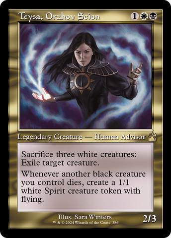 {R} Teysa, Orzhov Scion (Retro Frame) [Ravnica Remastered][RVR 386]