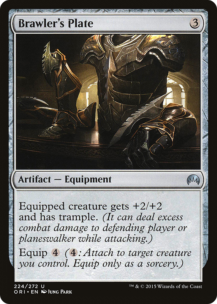 {C} Brawler's Plate [Magic Origins][ORI 224]