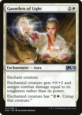 {C} Gauntlets of Light [Core Set 2020][M20 017]
