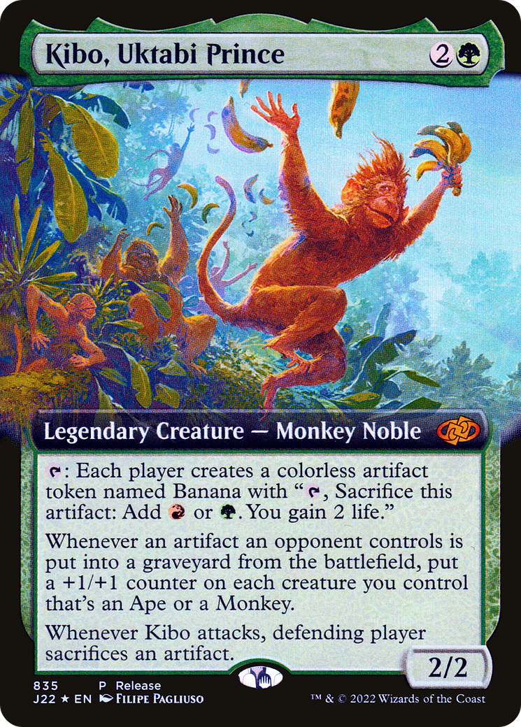 {R} Kibo, Uktabi Prince (Extended Art) (Release) [Jumpstart 2022][J22 835]