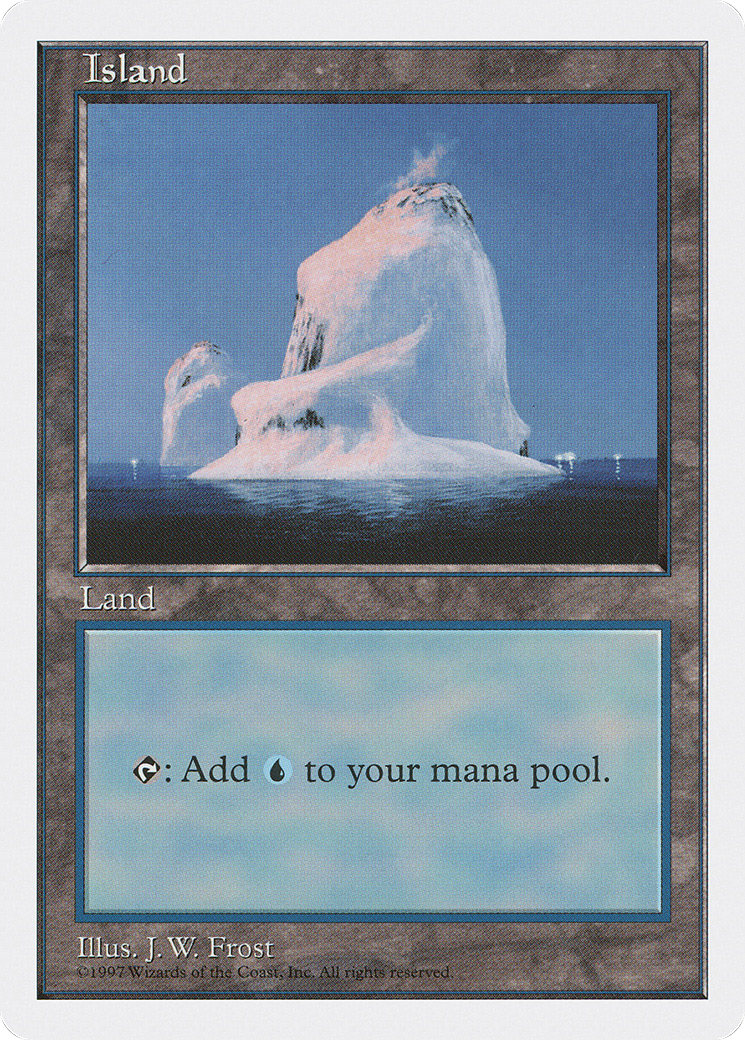 {B}[5ED 437] Island (437) [Fifth Edition]