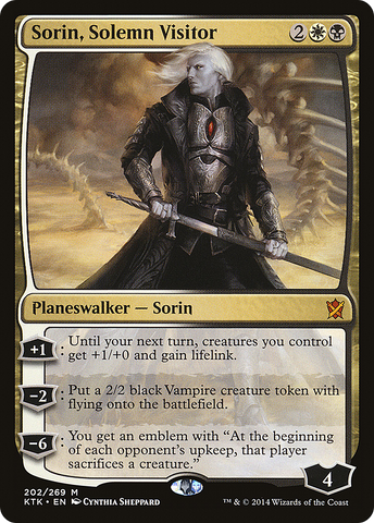 {R} Sorin, Solemn Visitor [Khans of Tarkir][KTK 202]