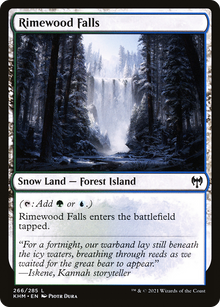 {C} Rimewood Falls [Kaldheim][KHM 266]