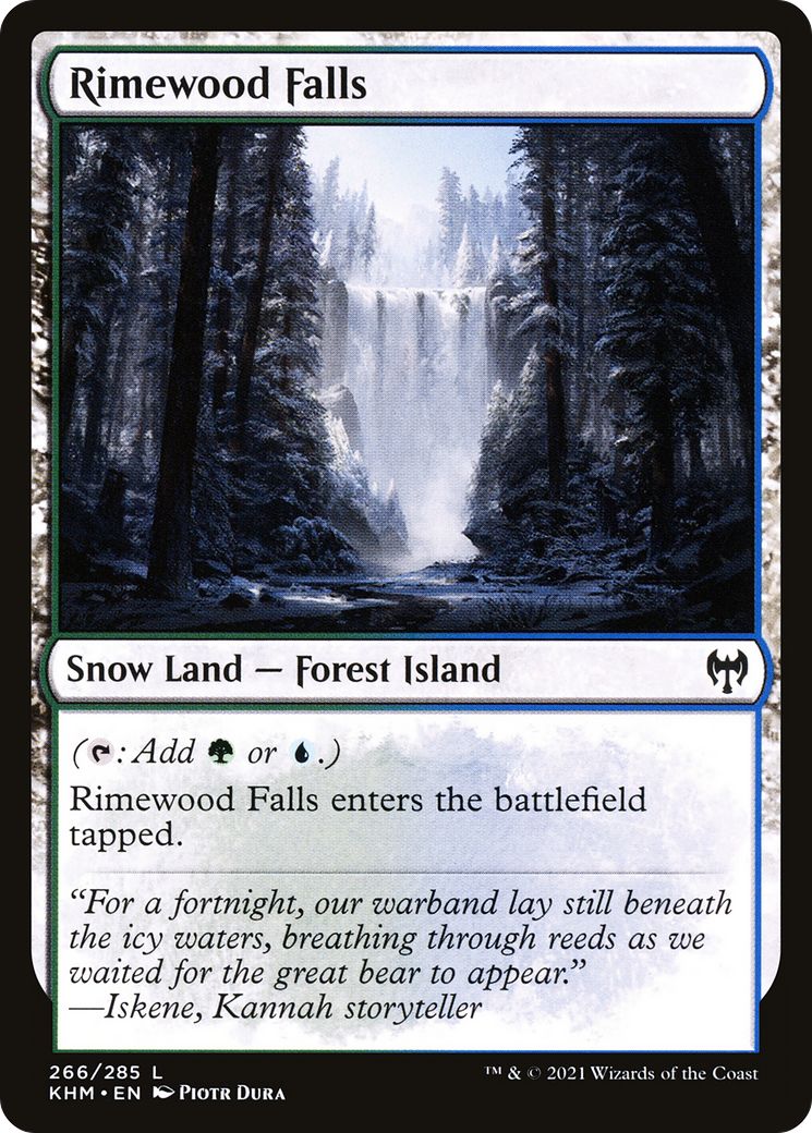 {C} Rimewood Falls [Kaldheim][KHM 266]