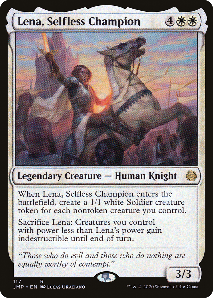 {R} Lena, Selfless Champion [Jumpstart][JMP 117]