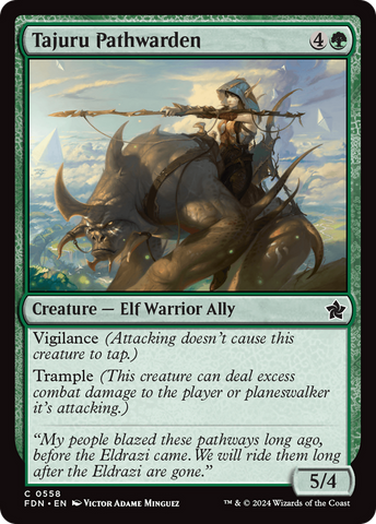 {@C} Tajuru Pathwarden [Foundations][FDN 558]