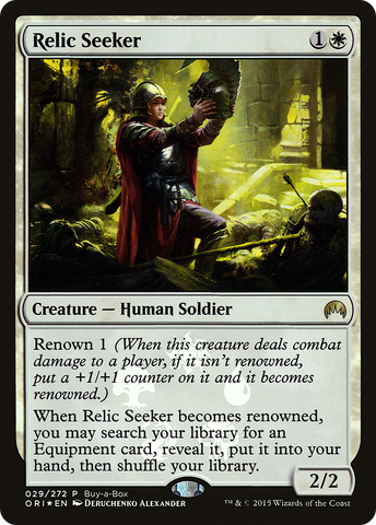 {R} Relic Seeker (Buy-A-Box) [Magic Origins Promos][PA ORI 029]