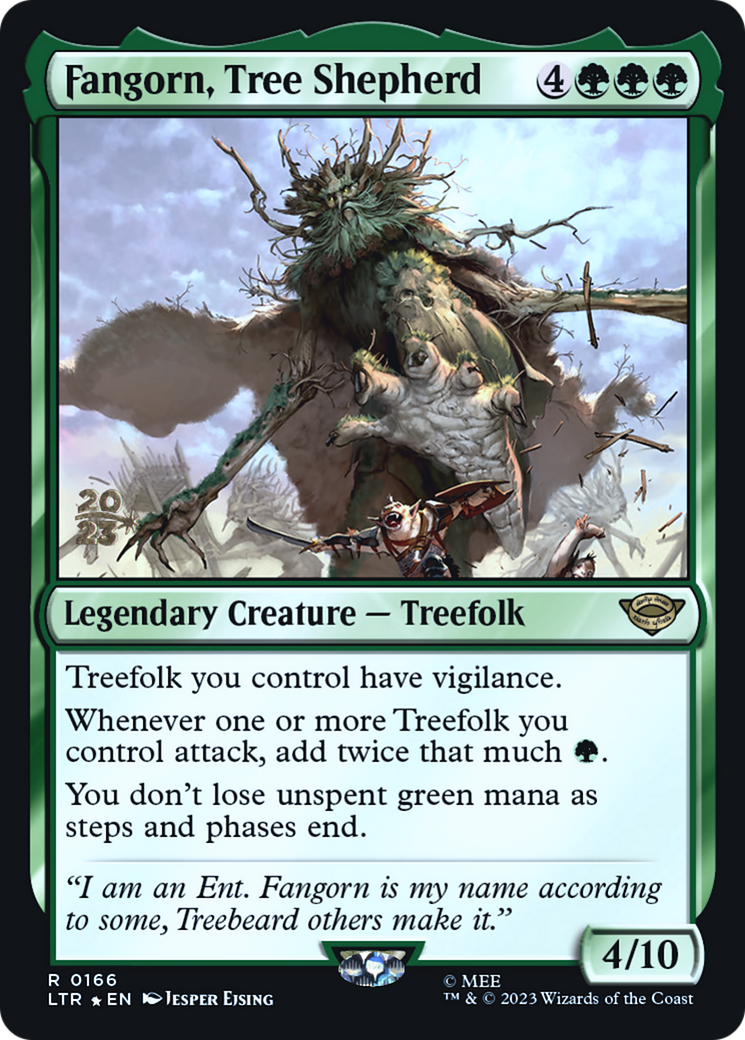 {R} Fangorn, Tree Shepherd [The Lord of the Rings: Tales of Middle-Earth Prerelease Promos][PR LTR 166]