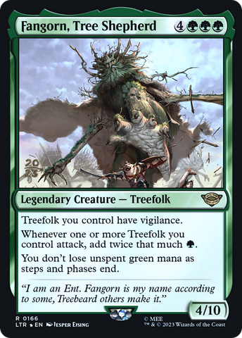 {R} Fangorn, Tree Shepherd [The Lord of the Rings: Tales of Middle-Earth Prerelease Promos][PR LTR 166]