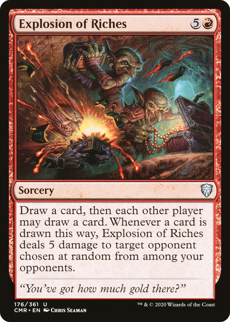 {C} Explosion of Riches [Commander Legends][CMR 176]