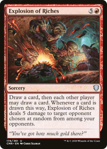 {C} Explosion of Riches [Commander Legends][CMR 176]