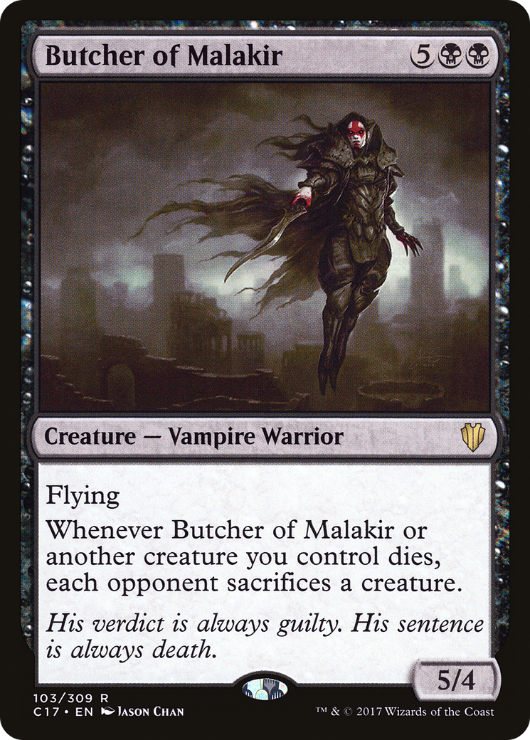{R} Butcher of Malakir [Commander 2017][C17 103]