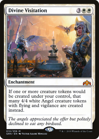 {R} Divine Visitation [Guilds of Ravnica][GRN 010]