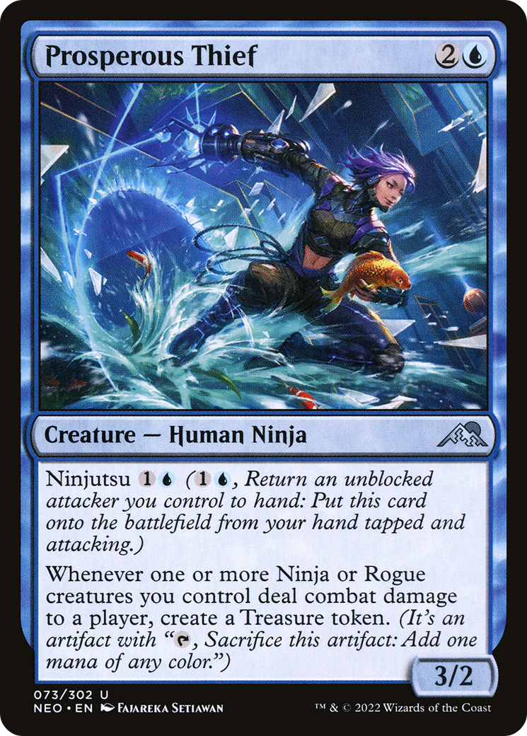 {C} Prosperous Thief [Kamigawa: Neon Dynasty][NEO 073]