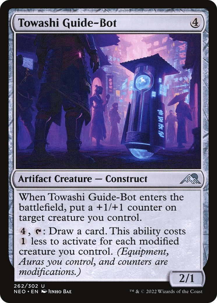 {C} Towashi Guide-Bot [Kamigawa: Neon Dynasty][NEO 262]