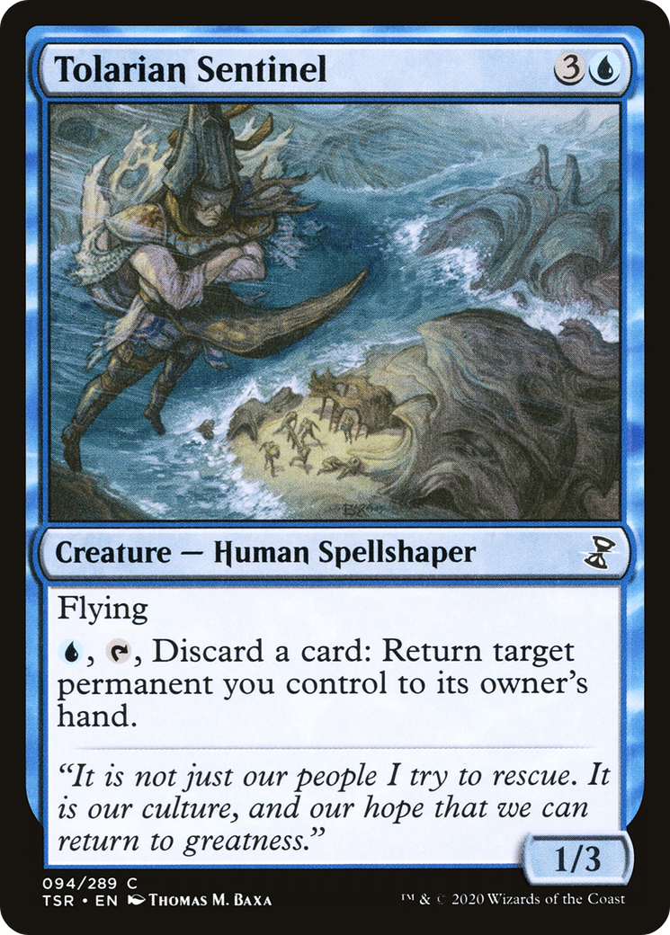 {C} Tolarian Sentinel [Time Spiral Remastered][TSR 094]