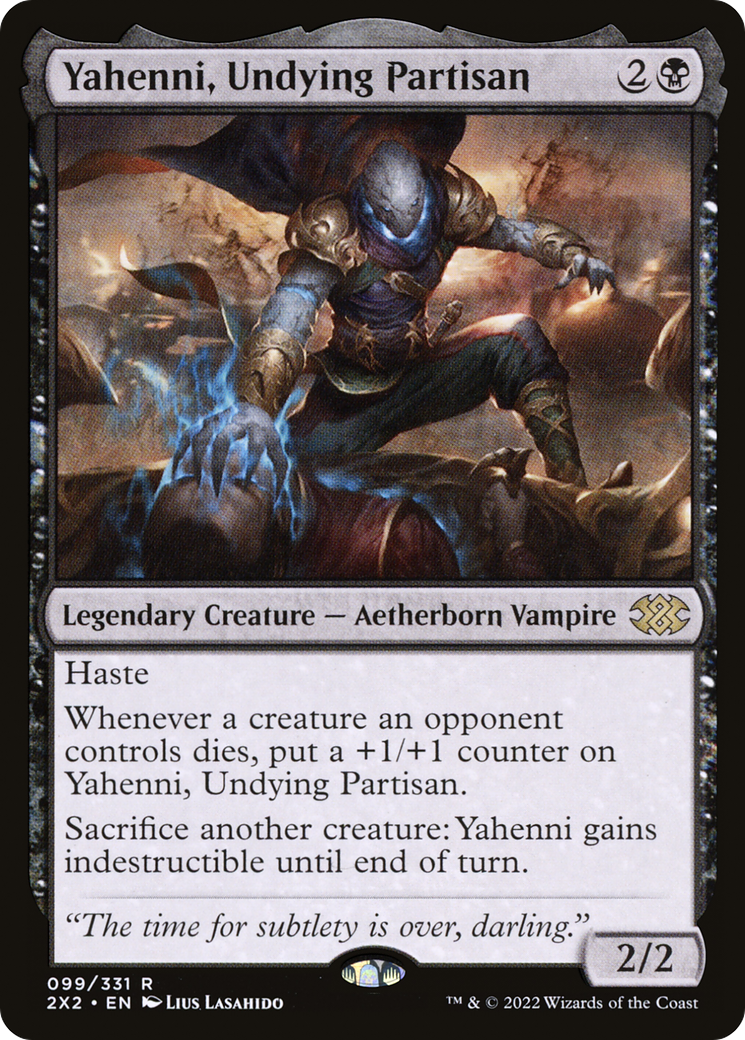 {R} Yahenni, Undying Partisan [Double Masters 2022][2X2 099]