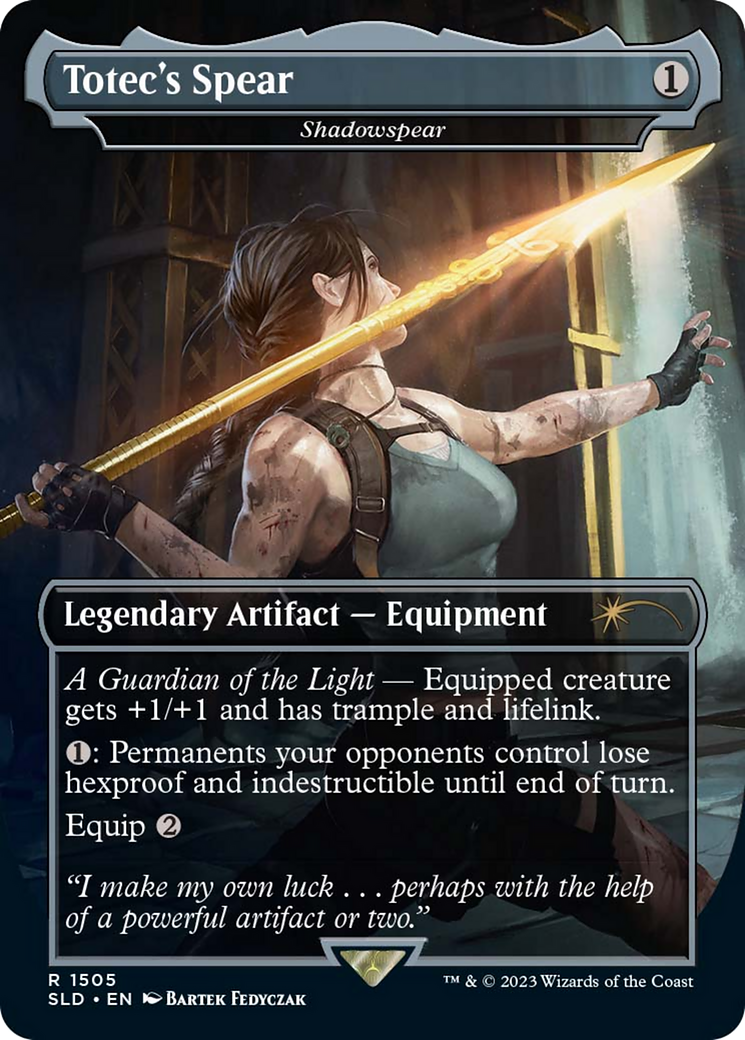 {R} Totec's Spear - Shadowspear [Secret Lair Drop Series][SLD 1505] - Misty Mountain Games