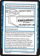 {C} Duelists' Convocation International [Mystery Booster 2 Playtest Cards][MB2 PLAYTEST]