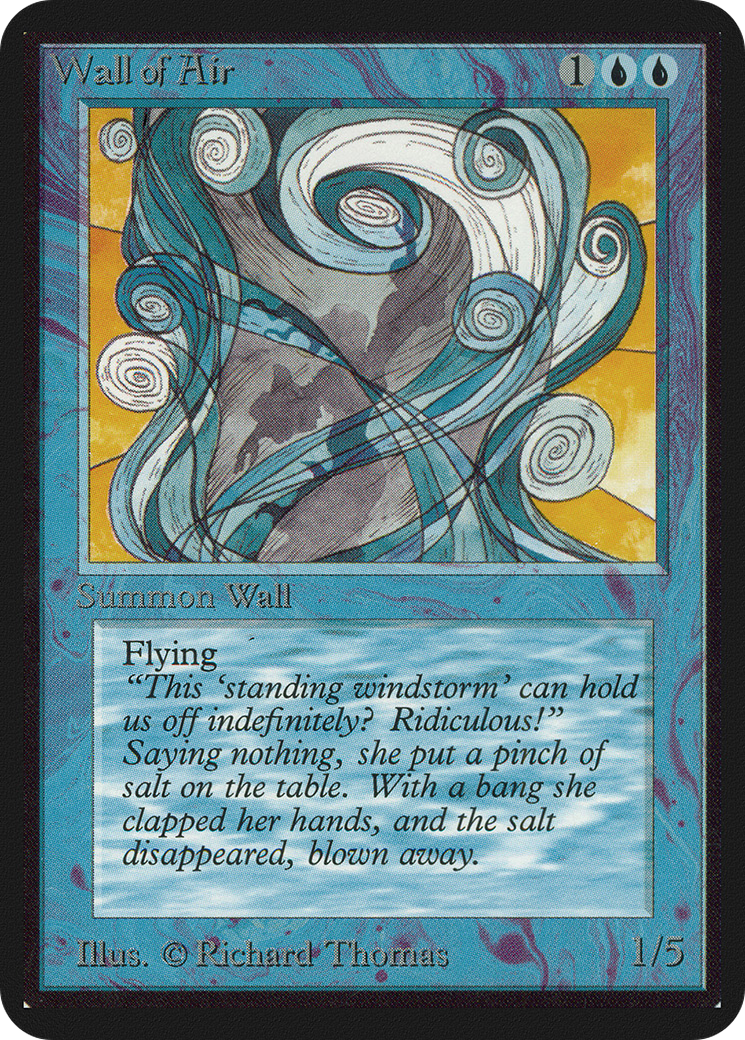 {C} Wall of Air [Alpha Edition][LEA 089]