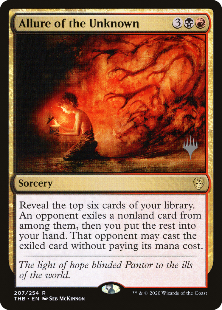 {R} Allure of the Unknown (Promo Pack) [Theros Beyond Death Promos][PP THB 207]