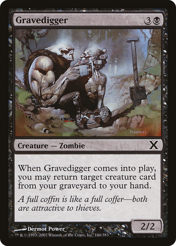 {C} Gravedigger [Tenth Edition][10E 146]