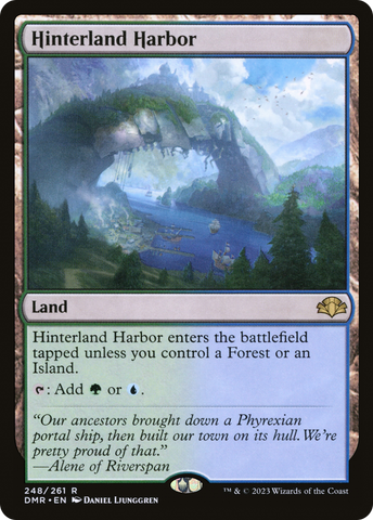 {R} Hinterland Harbor [Dominaria Remastered][DMR 248]