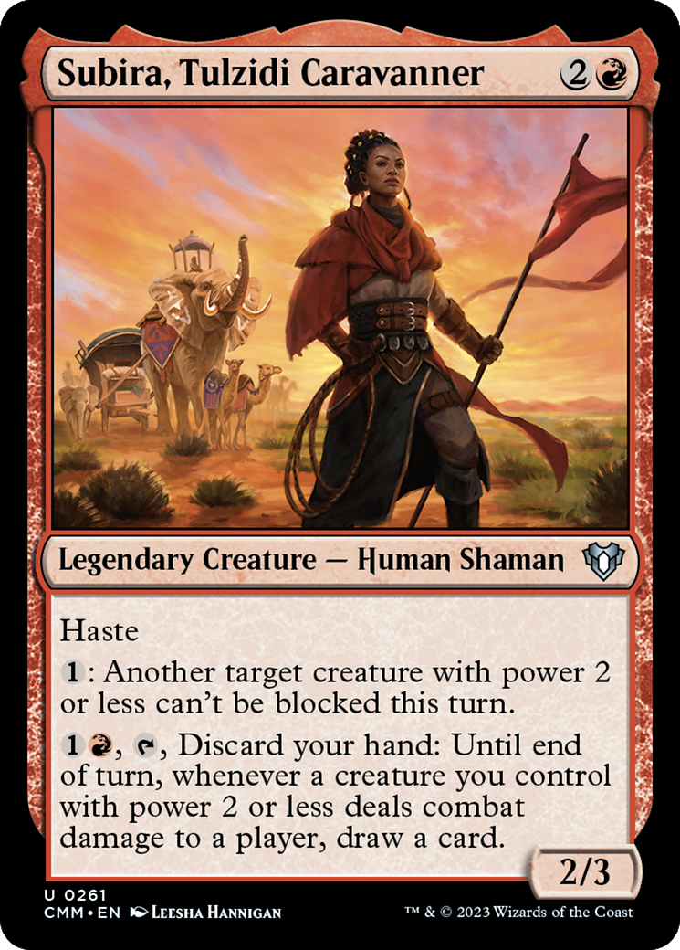 {C} Subira, Tulzidi Caravanner [Commander Masters][CMM 261]