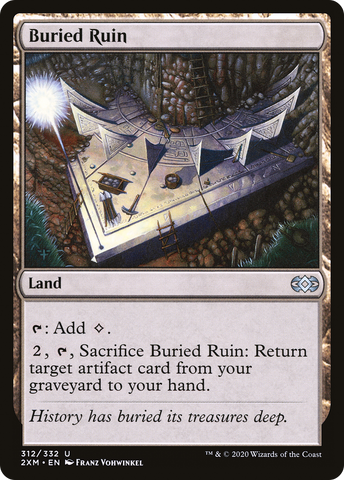 {C} Buried Ruin [Double Masters][2XM 312]