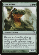 {C} Craw Wurm [Tenth Edition][10E 257]