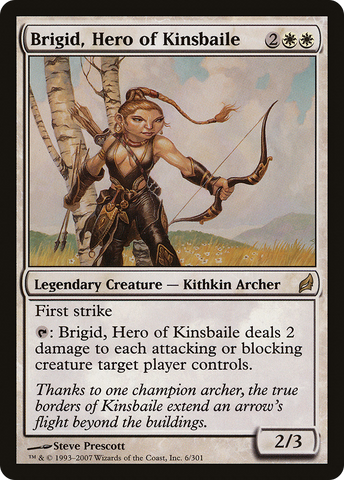 {R} Brigid, Hero of Kinsbaile [Lorwyn][LRW 006]