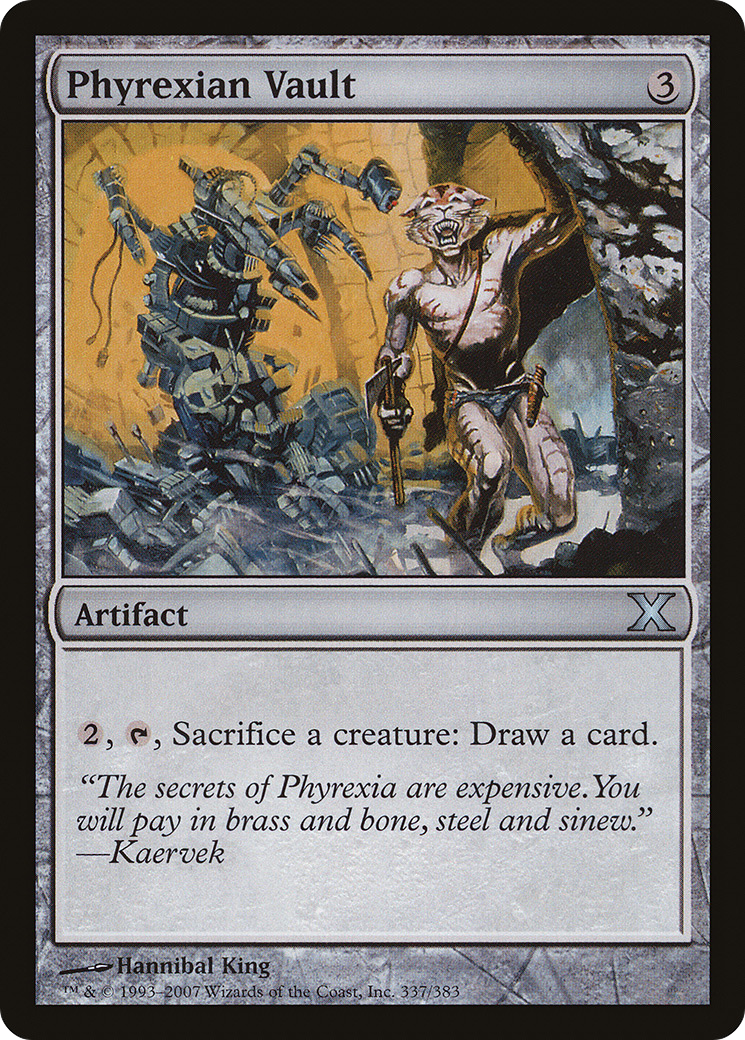 {C} Phyrexian Vault [Tenth Edition][10E 337]