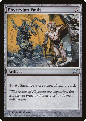 {C} Phyrexian Vault [Tenth Edition][10E 337]