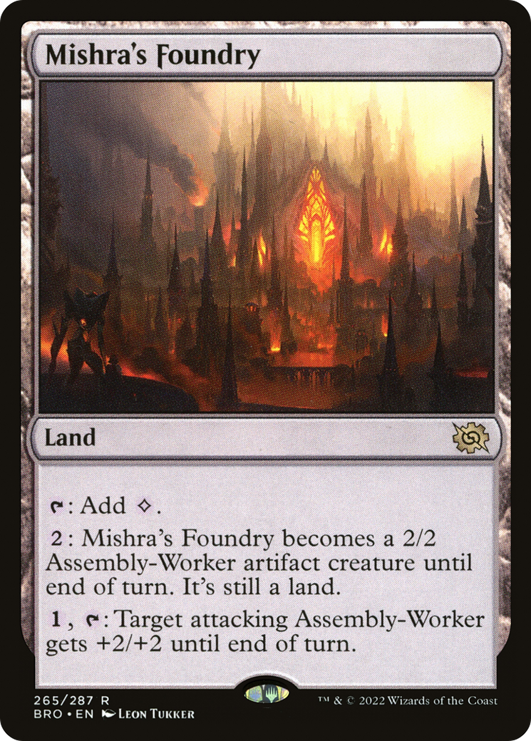 {R} Mishra's Foundry [The Brothers' War][BRO 265] - Misty Mountain Games