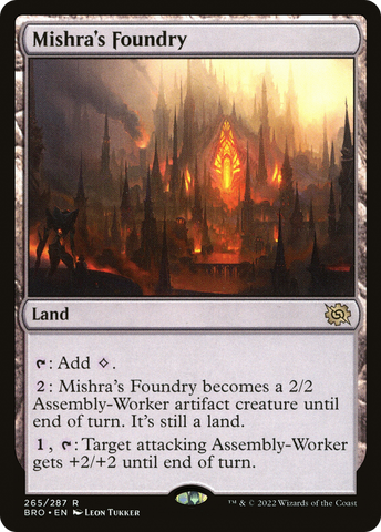 {R} Mishra's Foundry [The Brothers' War][BRO 265]