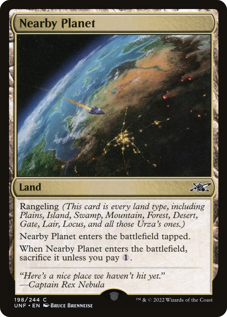 {C} Nearby Planet [Unfinity][UNF 198]