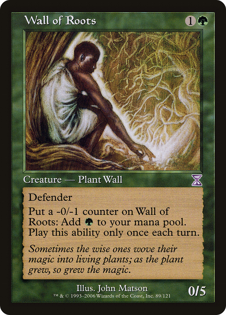 {R} Wall of Roots [Time Spiral Timeshifted][TSB 089] - Misty Mountain Games