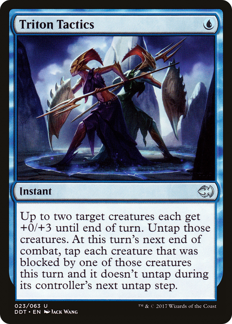 {C} Triton Tactics [Duel Decks: Merfolk vs. Goblins][DDT 023]