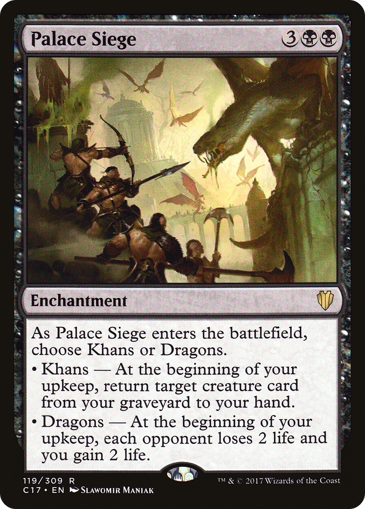 {R} Palace Siege [Commander 2017][C17 119]