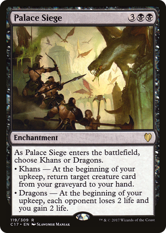 {R} Palace Siege [Commander 2017][C17 119]