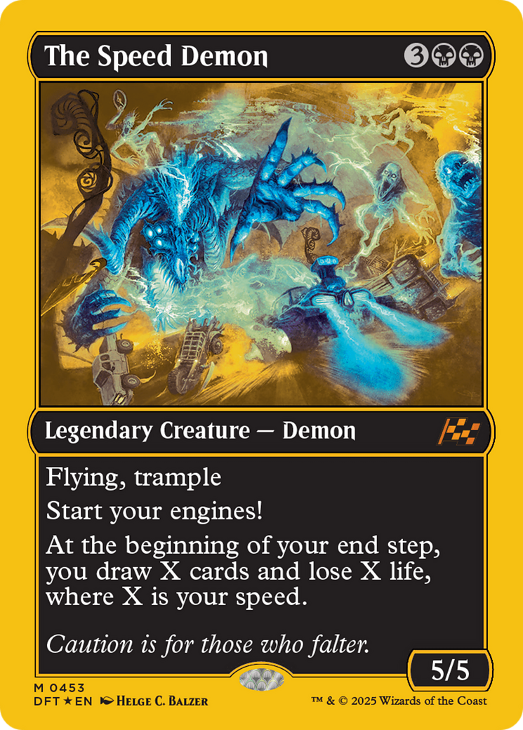 {@R} The Speed Demon (First-Place Foil) [Aetherdrift][DFT 453]
