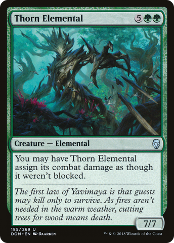 {C} Thorn Elemental [Dominaria][DOM 185]