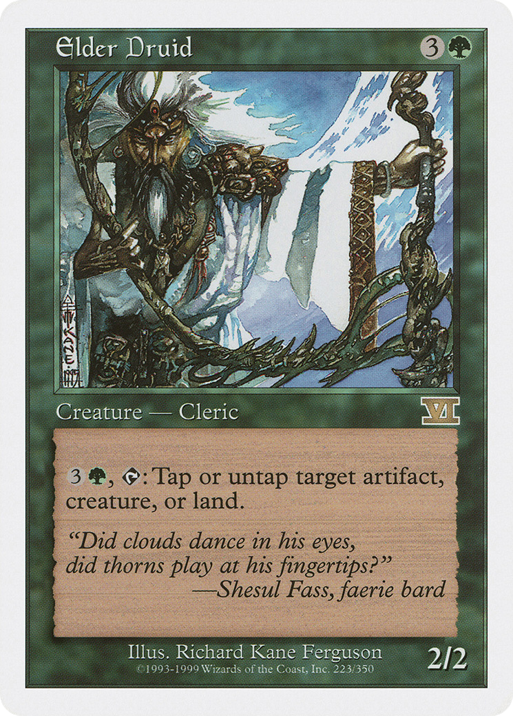 {R} Elder Druid [Classic Sixth Edition][6ED 223]