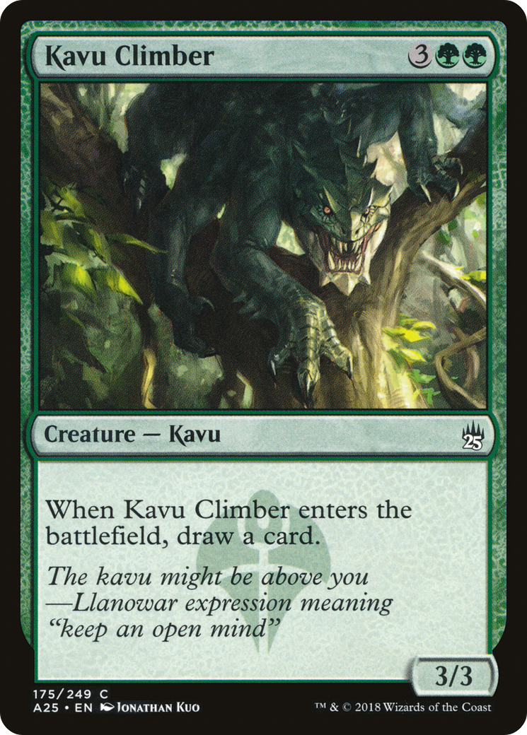 {C} Kavu Climber [Masters 25][A25 175]