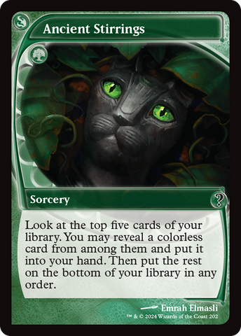 {C} Ancient Stirrings (Future Sight) [Mystery Booster 2][MB2 202]
