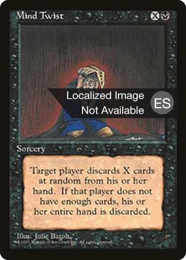 {F} Mind Twist [Fourth Edition (Foreign Black Border)][FBB 4ED 147]