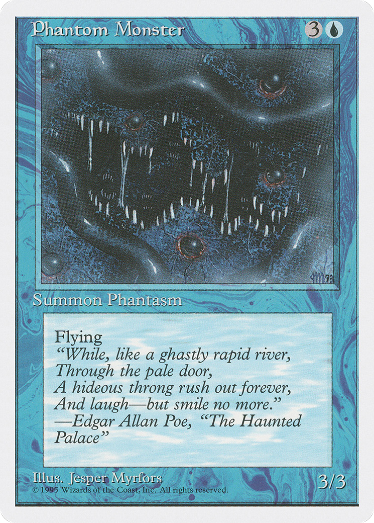 {C} Phantom Monster [Fourth Edition][4ED 090]