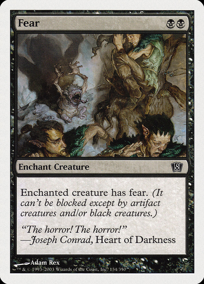 {C} Fear [Eighth Edition][8ED 134]