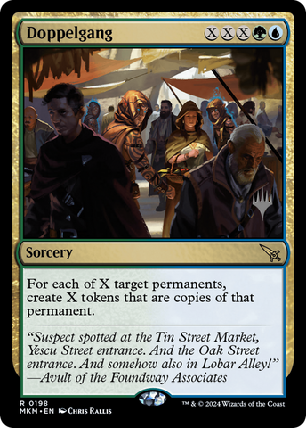 {R} Doppelgang (Promo Pack) [Murders at Karlov Manor Promos][PP MKM 198]